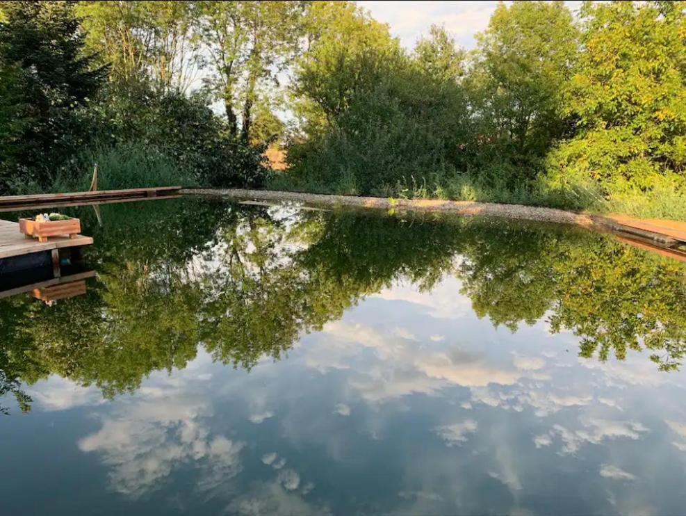 Ecolieu Le Chant Du Temps Bed and Breakfast Saint-Usuge Εξωτερικό φωτογραφία